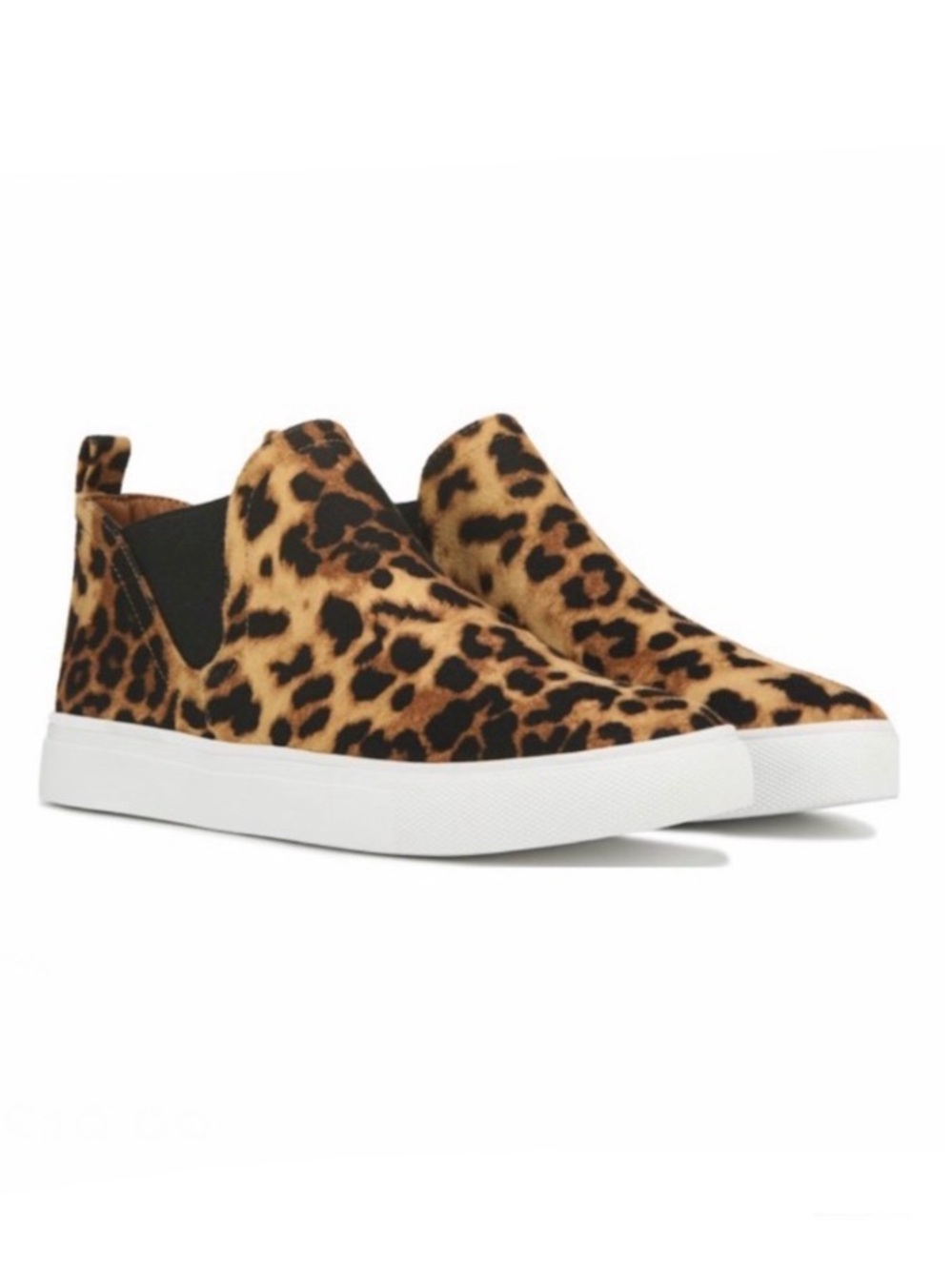 REPORT Black & Brown Leopard Print Axel Sneakers Size 9.5 Animal Print Sneakers